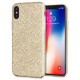 LoveCases Check Yo Self iPhone X Case - Shimmering Gold