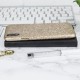 LoveCases Check Yo Self iPhone X Case - Shimmering Gold