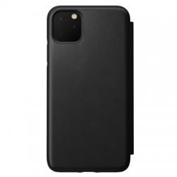Nomad iPhone 11 Pro Max Rugged Folio Horween Leather Case - Black