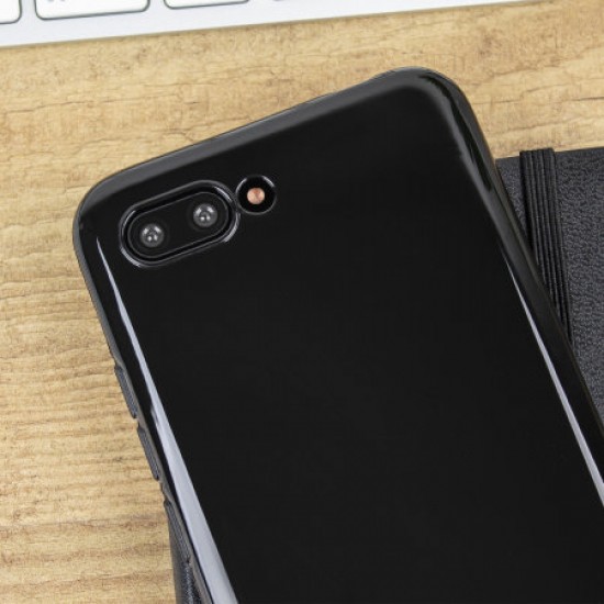 Olixar FlexiShield Huawei Honor 10 Gel Case - Solid Black