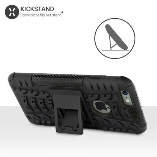 Olixar ArmourDillo iPhone 6S / 6 Protective Case - Black