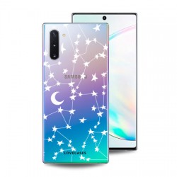 LoveCases Samsung Note 10 Starry Design Clear Phone Case