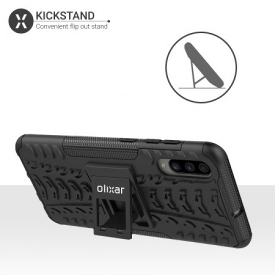 Olixar ArmourDillo Samsung Galaxy A70s Protective Case - Black