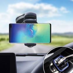 Olixar DriveTime Samsung Galaxy S10 Plus Car Holder & Charger Pack