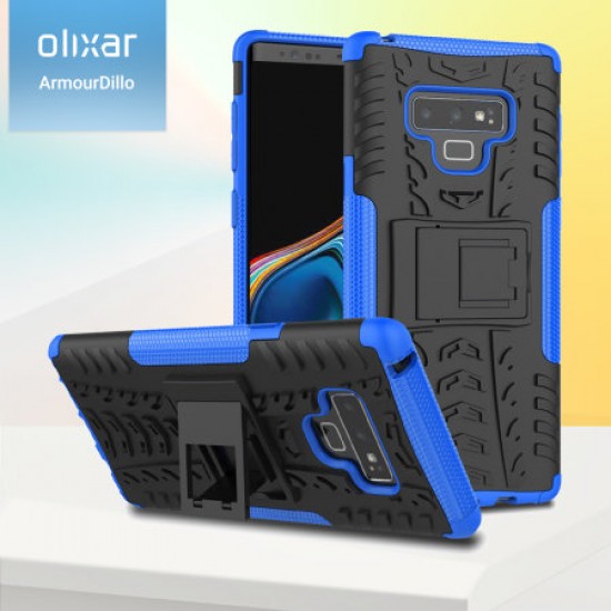 Samsung Note 9 Protective Case Olixar ArmourDillo - Blue