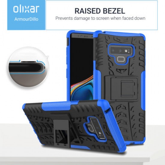 Samsung Note 9 Protective Case Olixar ArmourDillo - Blue