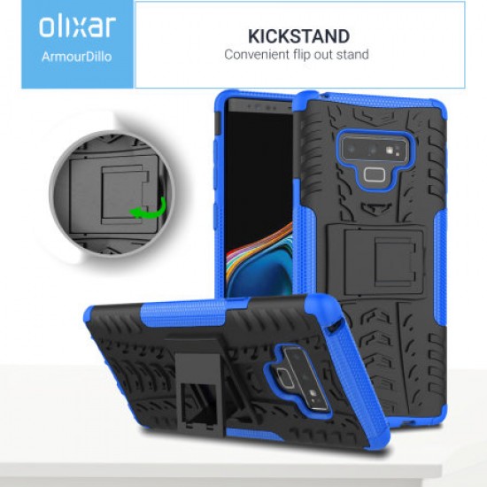 Samsung Note 9 Protective Case Olixar ArmourDillo - Blue