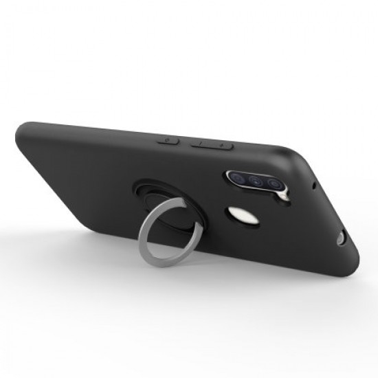 Zizo Samsung Galaxy A11 Revolve Series Ring Case - Magnetic Black Zizo Samsung Galaxy A11 Revolve Series Ring Case - Magnetic Black