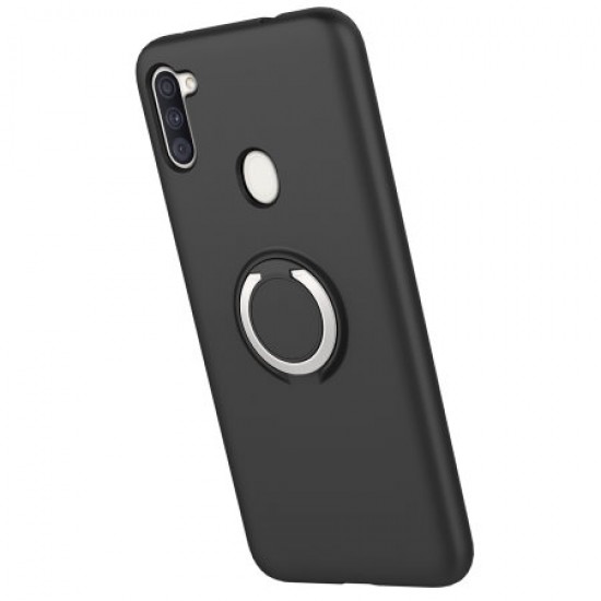 Zizo Samsung Galaxy A11 Revolve Series Ring Case - Magnetic Black Zizo Samsung Galaxy A11 Revolve Series Ring Case - Magnetic Black