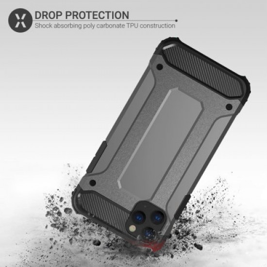 Olixar Delta Armour Protective iPhone 11 Pro Max Case - Gunmetal