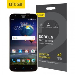 Olixar ZTE Grand X3 Screen Protector 2-in-1 Pack
