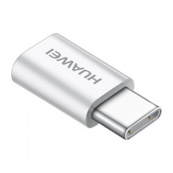 Official Huawei Micro USB to USB-C Adapter - White - Retail Pack