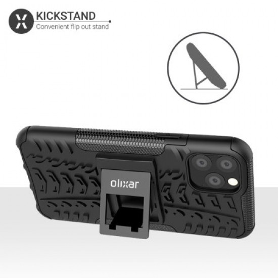 Olixar ArmourDillo iPhone 11 Pro Protective Case - Black