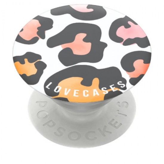 PopSockets x Lovecases Universal 2-in-1 Stand & Grip - Leopard Print