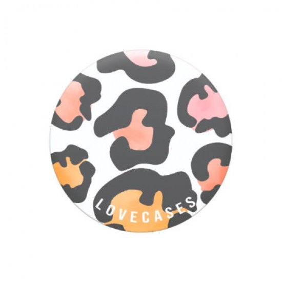 PopSockets x Lovecases Universal 2-in-1 Stand & Grip - Leopard Print