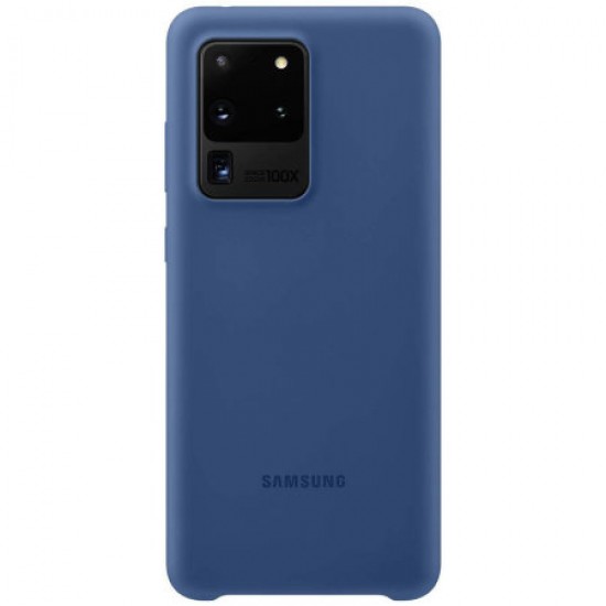 Official Samsung Galaxy S20 Ultra Silicone Cover Case - Navy