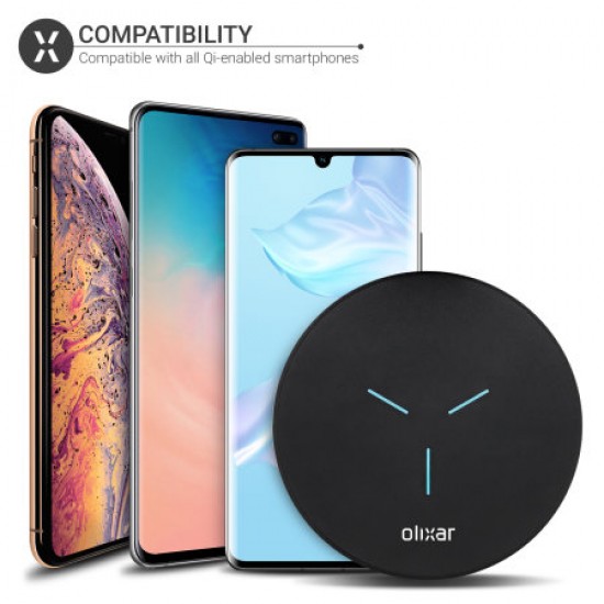 Olixar Samsung Galaxy Note 10 Plus Slim 10W Fast Wireless Charging Pad