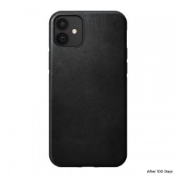 Nomad iPhone 12 Rugged Protective Leather Case - Black