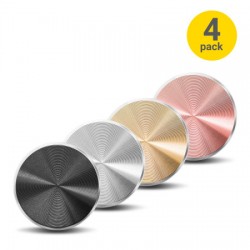 Olixar Coloured Adhesive Metal Plates for Magnetic Car Holders- 4 Pack