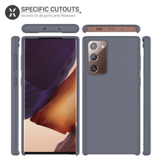 Olixar Samsung Galaxy Note 20 Soft Silicone Case - Grey