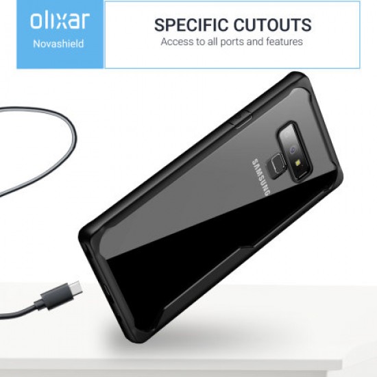 Samsung Galaxy Note 9 Bumper Case Olixar NovaShield - Black