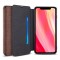 Olixar Canvas iPhone 11 Pro Max Wallet Case - Brown