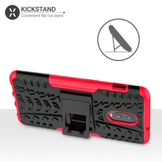 Olixar ArmourDillo OnePlus 7 Protective Case - Red