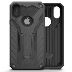 Zizo Static iPhone XS Max Tough Case & Kickstand - Black Zizo Static iPhone XS Max Tough Case & Kickstand - Black