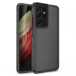 Zizo Surge Series Samsung Galaxy S21 Ultra Slim Case - Smoke