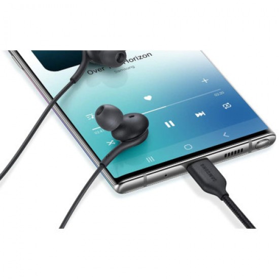 Official Samsung AKG USB Type-C Wired Earphones - Black