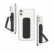 Clckr Universal Studio Smartphone PU Leather Grip & Kickstand - Black