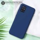 Olixar Samsung Galaxy A71 Soft Silicone Case - Midnight Blue