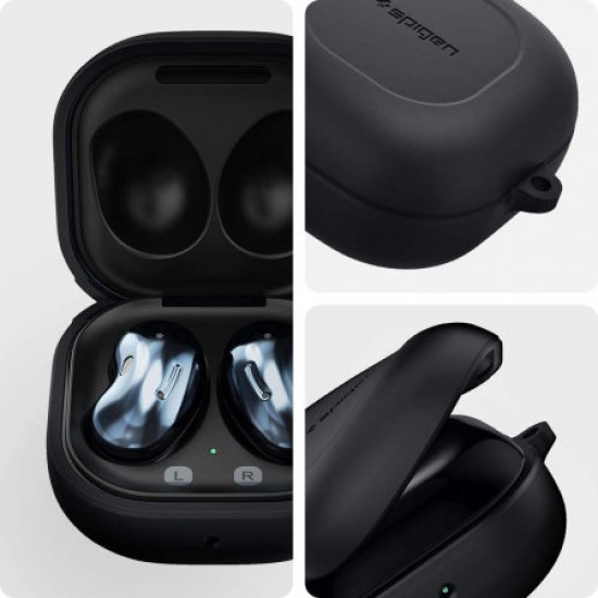 Spigen Samsung Galaxy Buds Pro Earphones Silicone Case - Black Spigen Samsung Galaxy Buds Pro Earphones Silicone Case - Black