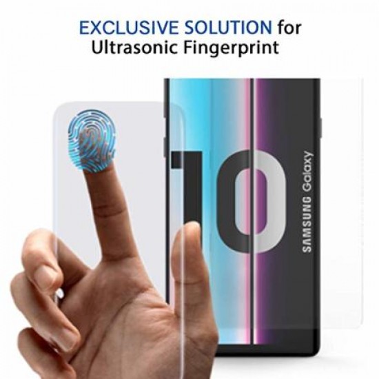 Whitestone Dome Glass Samsung S10 Plus Full Cover Screen Protector