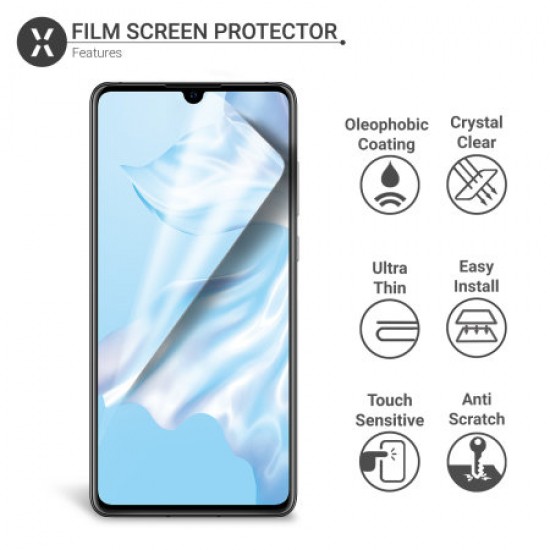 Olixar Huawei P30 Film Screen Protector 2-in-1 Pack