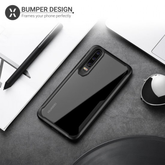 Olixar NovaShield Huawei P30 Bumper Case - Black