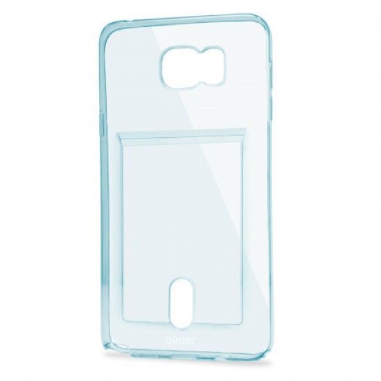 FlexiShield Slot Samsung Galaxy Note 5 Gel Case - Blue Tint