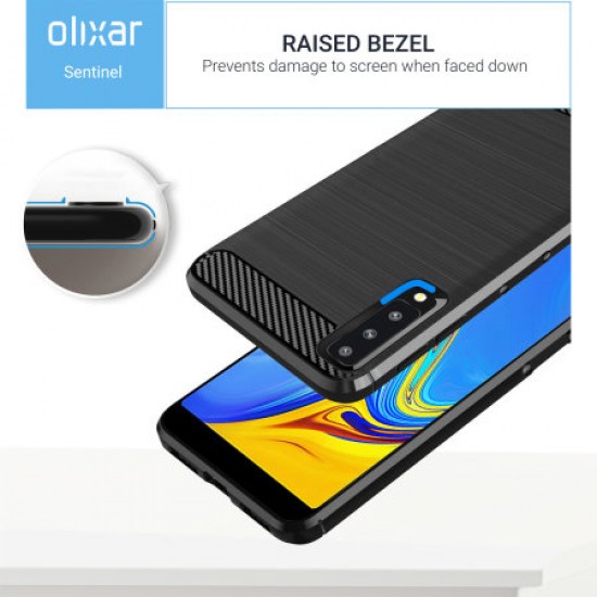 Olixar Sentinel Samsung Galaxy A7 2018 Case & Glass Screen Protector
