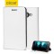 Olixar Leather-Style Samsung Galaxy J1 2015 Wallet Case - White