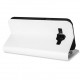 Olixar Leather-Style Samsung Galaxy J1 2015 Wallet Case - White