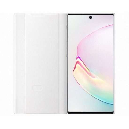 Official Samsung Galaxy Note 10 Clear View Case - White