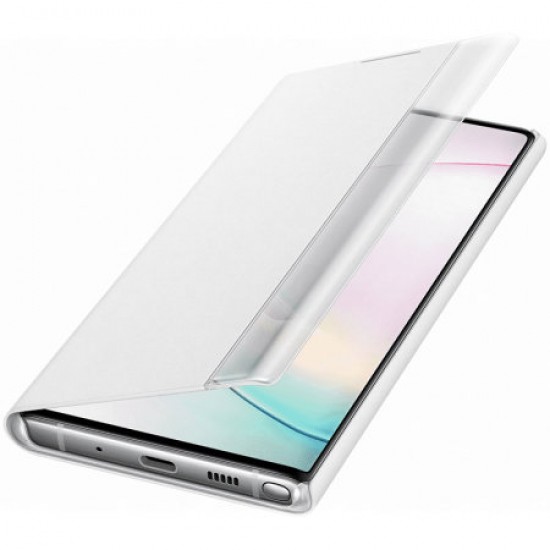 Official Samsung Galaxy Note 10 Clear View Case - White
