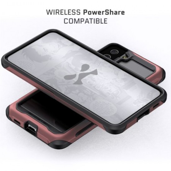 Ghostek Atomic Slim 3 Samsung Galaxy S21 Plus Case - Pink Aluminium