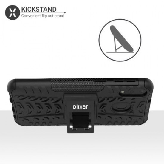 Olixar ArmourDillo Samsung Galaxy M20 Protective Case - Black