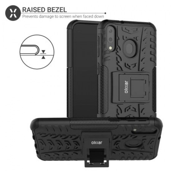 Olixar ArmourDillo Samsung Galaxy M20 Protective Case - Black