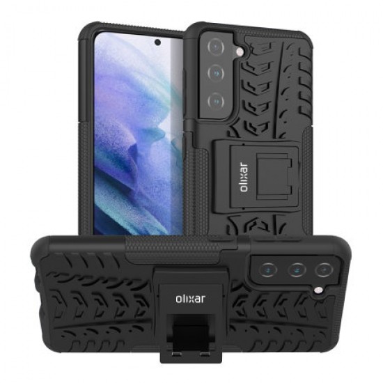 Olixar ArmourDillo Samsung Galaxy S21 Protective Case - Black