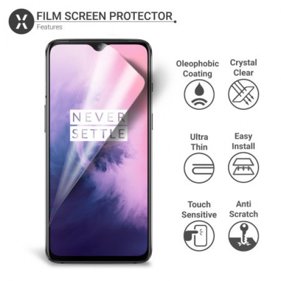Olixar OnePlus 7T Film Screen Protector 2-in-1 Pack