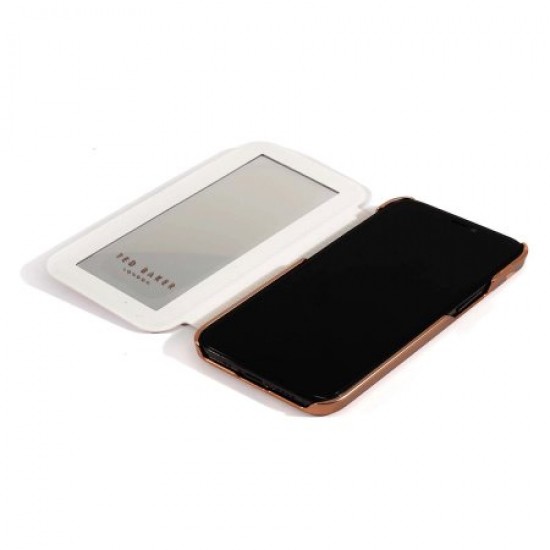 Ted Baker Jasmine iPhone 12 Anti-Shock Folio Case - Rose Gold Ted Baker Jasmine iPhone 12 Anti-Shock Folio Case - Rose Gold