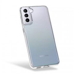 Olixar Antibacterial NovaShield Samsung S21 Plus Bumper Case - Clear