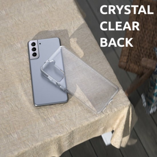 Olixar Antibacterial NovaShield Samsung S21 Plus Bumper Case - Clear
